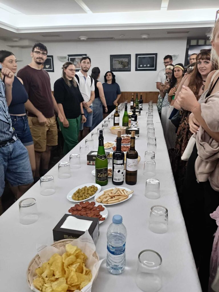 Degustación en casa de la Rioja