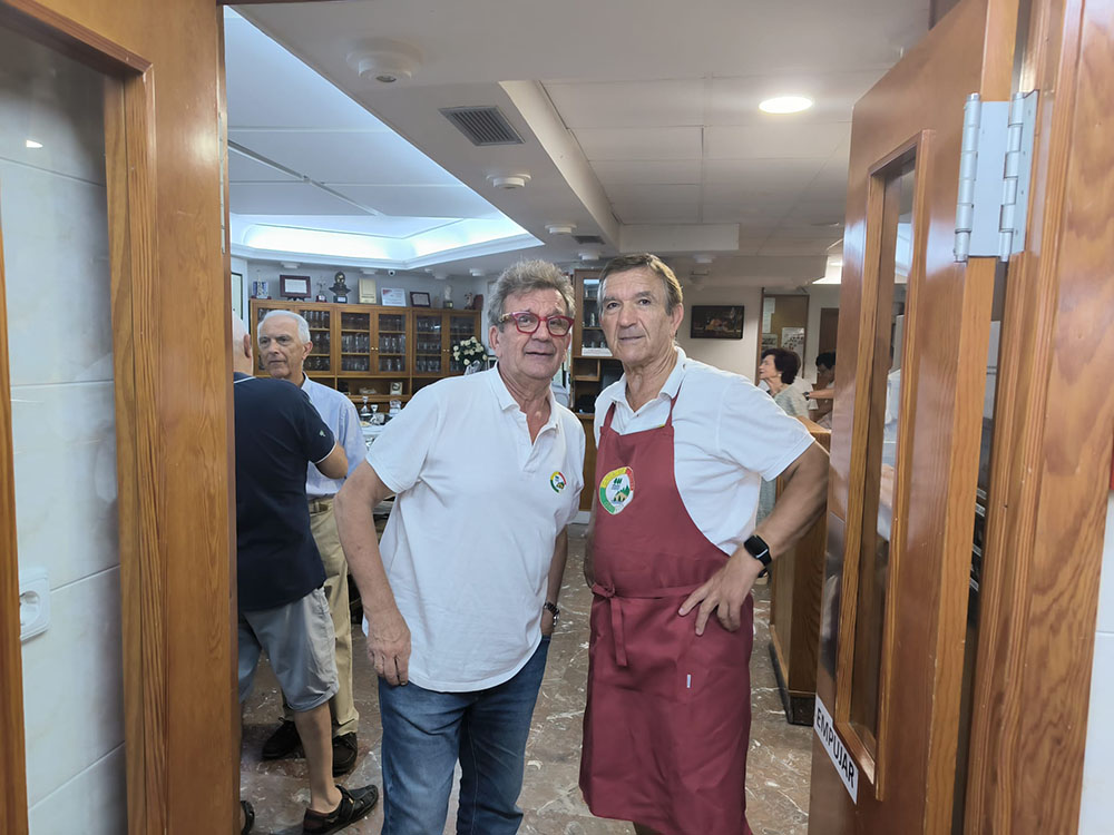 Trabajadores de la casa de la Rioja