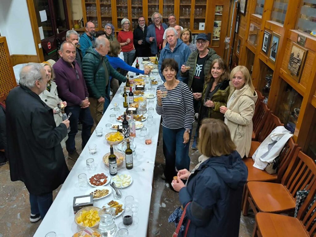Cena en casa de la Rioja